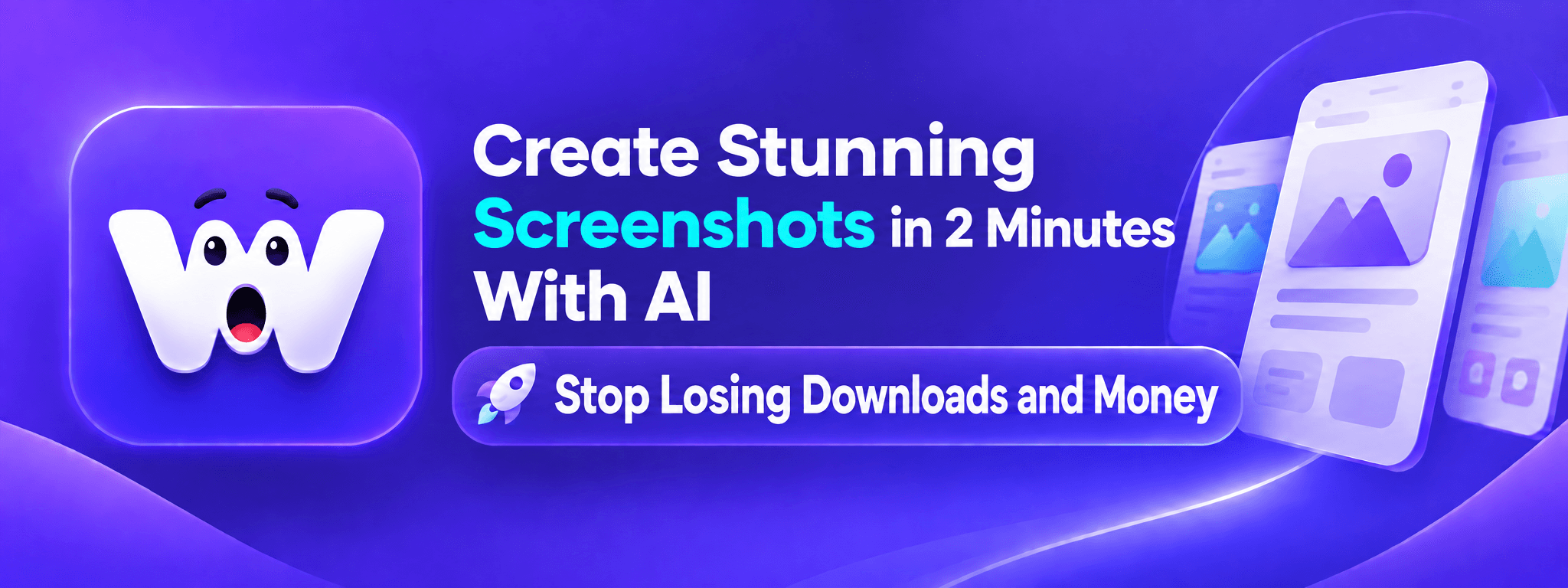 Create a reviewable App Store and Google Play screenshot direction with AI assistance.
